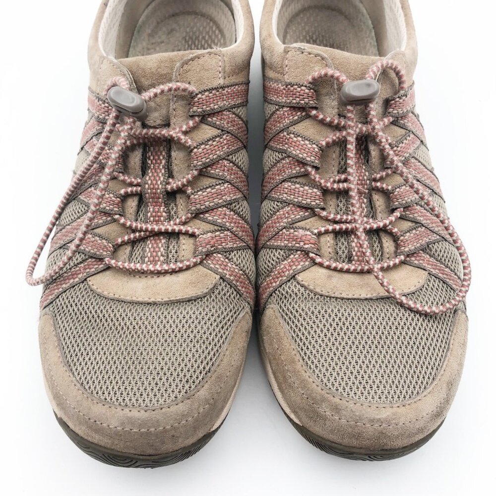 DANSKO Honor Sneakers Tan Leather Cinch Cord EU 40 Womens 10 - Picture 6 of 12